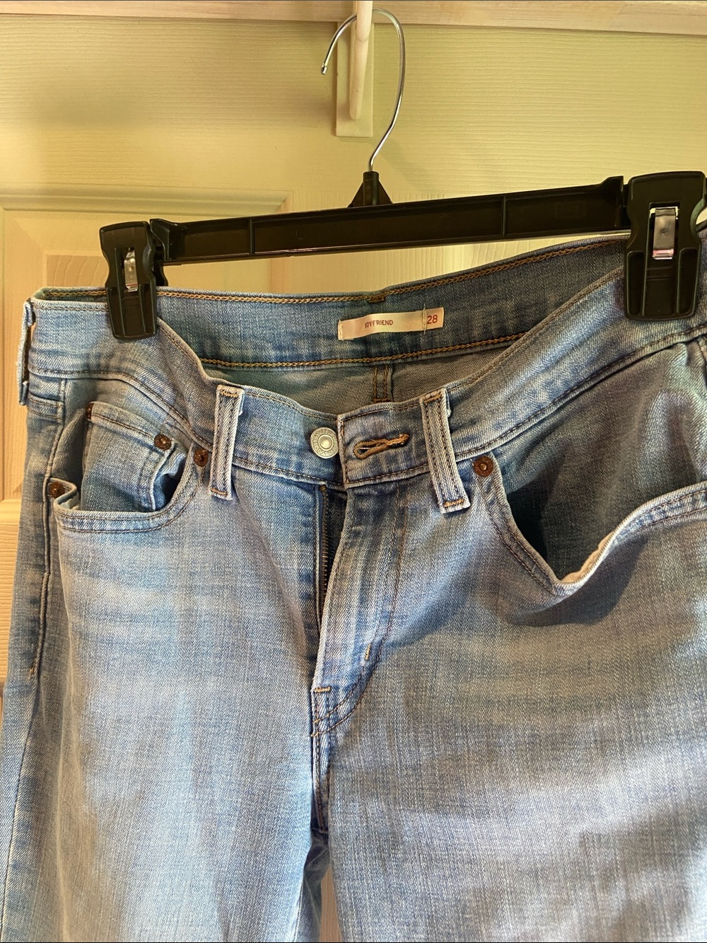 Levi's Light Blue Straight Leg Women's Jeans